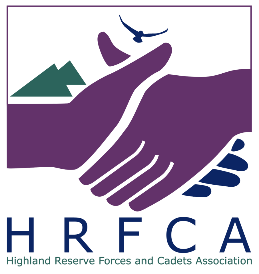 The logo of Highland Reserve Forces' and Cadets' Association.